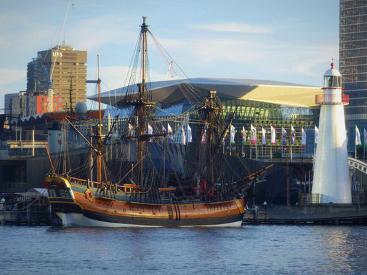 Das Schiff von Captain Cook