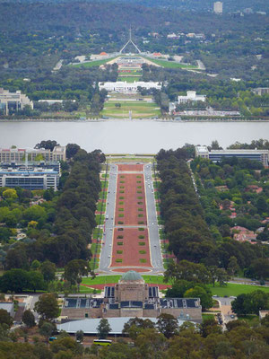 Aussicht vom Mount Ainslie Lookout