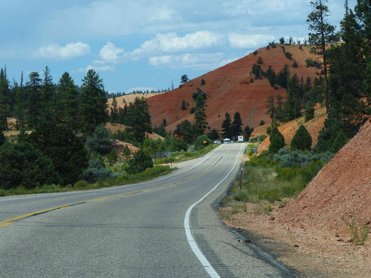 Impressionen vom Zion Nationalpark bei der Durchfahrt