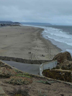 Blick auf die Ocean Beach