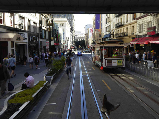 Fahrt mit dem Cable Car