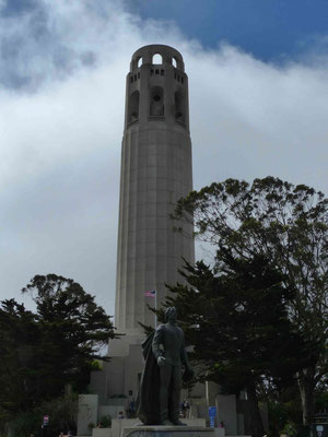 Coit Tower am Telegraph Hill