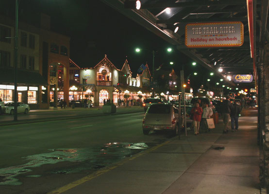 Banff bei Nacht