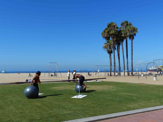 Musclebeach von Santa Monica