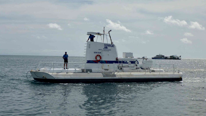 Glasboden Boot