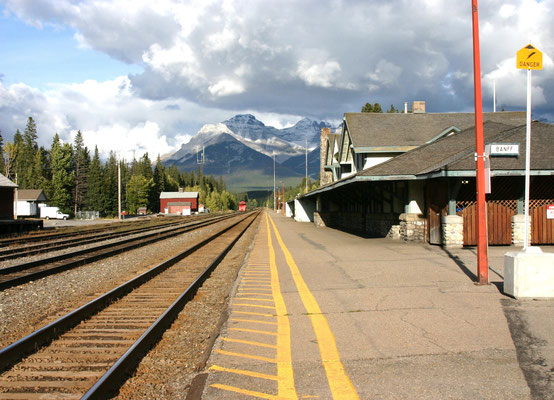 Bahnhof von Banff