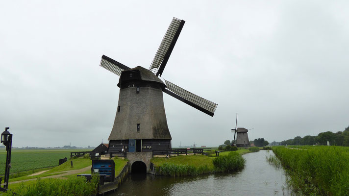 Weitere Mühlen auf dem Weg nach Alkmaar