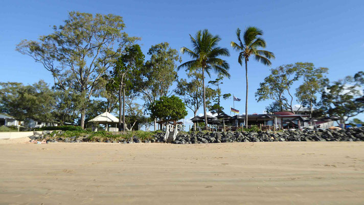 Am Strand von Hervey Bay