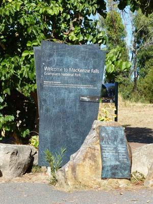 Zugang zu den MacKenzie Falls