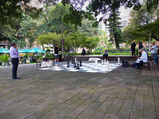 Schachspiel im Hyde Park