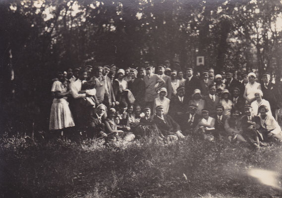 Couleurausflug nach Matzen, 1930