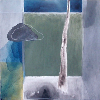 la tanca_02 . acrílica sobre tela . 120x120 cm.
