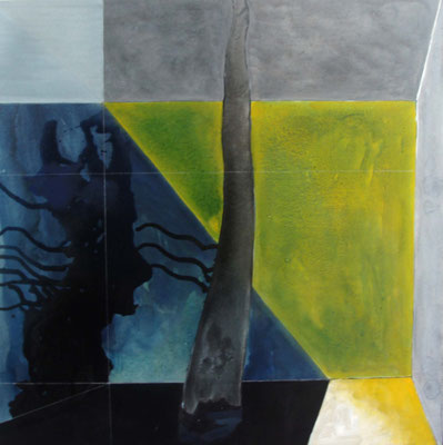 la tanca_03 . acrílica sobre tela . 120x120 cm.