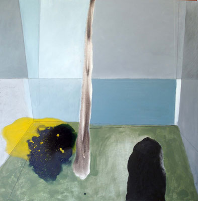 la tanca_01 . acrílica sobre tela . 120x120 cm.