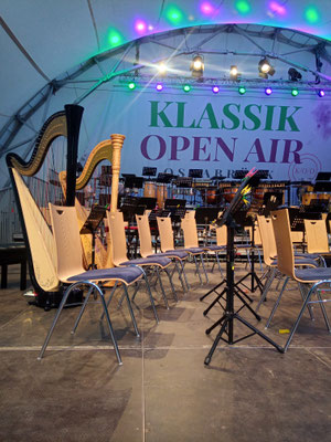 Orchesterbühne, Klassik Open Air, Landesjugendorchester