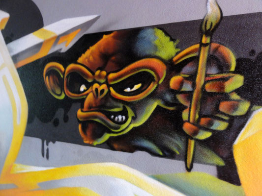 Bad ass Monkey...