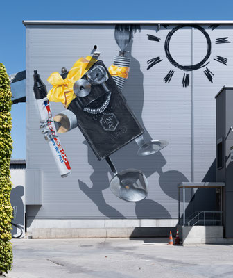 Recycled Robots: Collaboration with BANE, for Spross. Zürich 2024