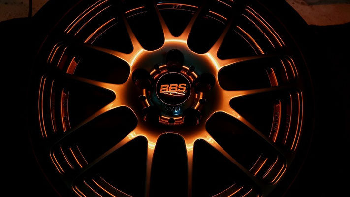 bbs re l2 焼き付けホイールコーティング施工