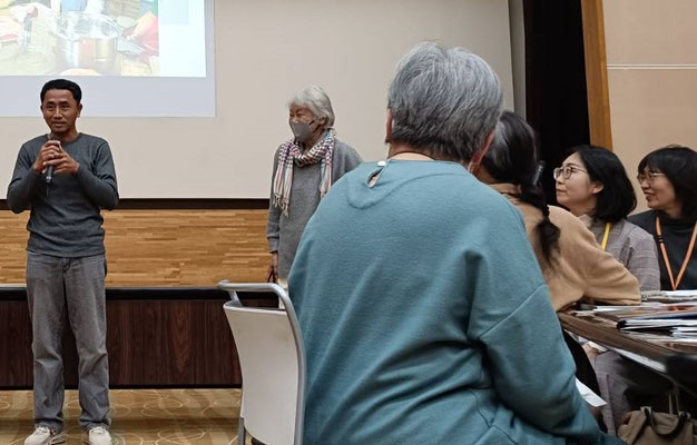 ラストは、カンボジアの国歌。学校で旗を揚げる時、みんなで歌います！思いが伝わってきました。