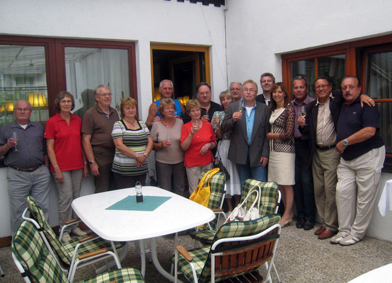 Anlässlich des Fendrich Konzertes in Purkersdorf besuchten 11 Bad Säckinger unter Führung von Klaus Kummle die Wienerwaldstadt