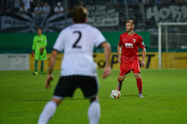 SV Elversberg - FC Augsburg 1:3 n.V. / DFB-Pokal / © Fotograf: Karsten Lauer