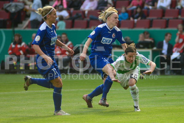 DFB Pokal Finale der Frauen 2013; VfL Wolfsburg gegen Turbine Potsdam, © Karsten Lauer 