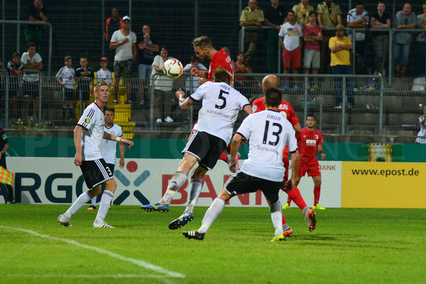 SV Elversberg - FC Augsburg 1:3 n.V. / DFB-Pokal / © Fotograf: Karsten Lauer