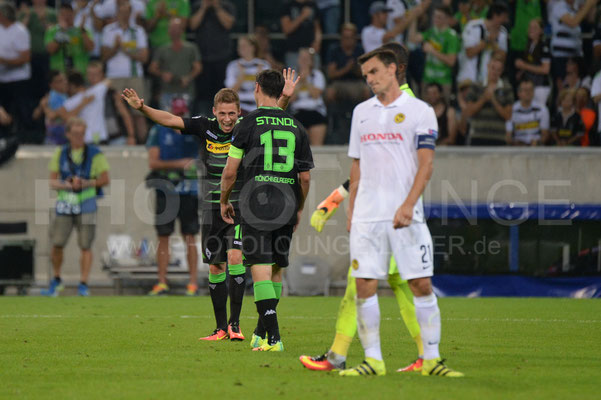 Borussia Mönchengladbach - BSC Young Boys 6:1, Fotograf Karsten Lauer
