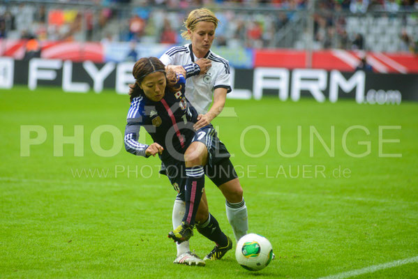 Freundschaftsspiel Deutschland - Japan in der Allianz Arena Muenchen; © Karsten Lauer