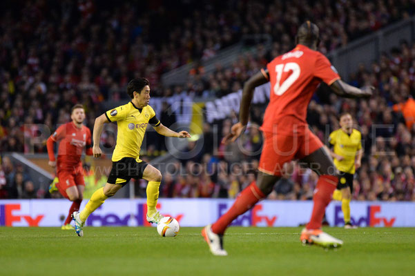 FC Liverpool - Borussia Dortmund 4:3, Europa League, Fotograf: Karsten Lauer / www.photolounge-lauer.de