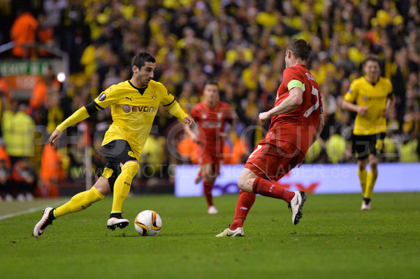 FC Liverpool - Borussia Dortmund 4:3, Europa League, Fotograf: Karsten Lauer / www.photolounge-lauer.de