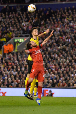 FC Liverpool - Borussia Dortmund 4:3, Europa League, Fotograf: Karsten Lauer / www.photolounge-lauer.de