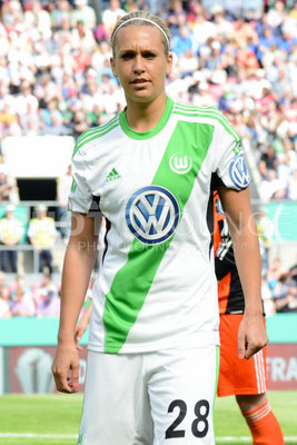 DFB Pokal Finale der Frauen 2013; VfL Wolfsburg gegen Turbine Potsdam, © Karsten Lauer 