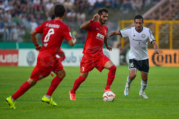 SV Elversberg - FC Augsburg 1:3 n.V. / DFB-Pokal / © Fotograf: Karsten Lauer