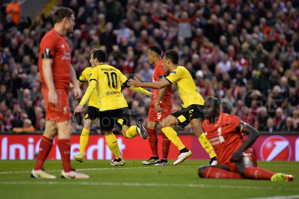 FC Liverpool - Borussia Dortmund 4:3, Europa League, Fotograf: Karsten Lauer / www.photolounge-lauer.de