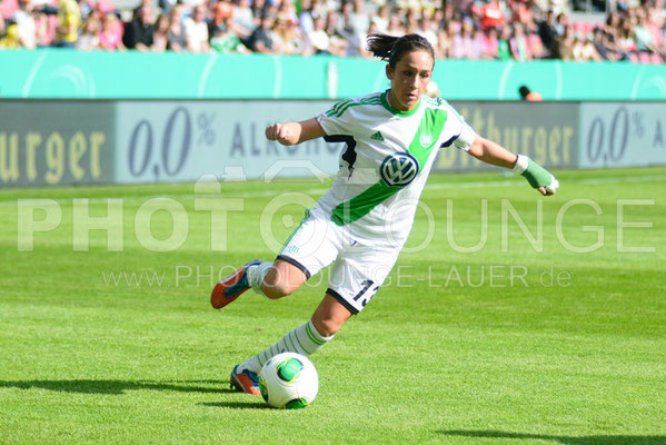 DFB Pokal Finale der Frauen 2013; VfL Wolfsburg gegen Turbine Potsdam, © Karsten Lauer 