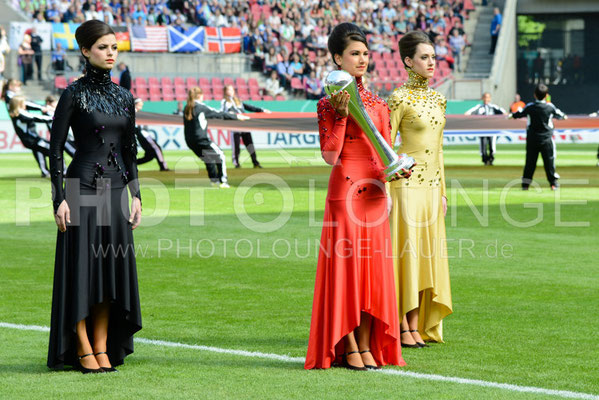 DFB Pokal Finale der DFB Pokal Finale der Frauen 2013; VfL Wolfsburg gegen Turbine Potsdam 2013, © Karsten Lauer 