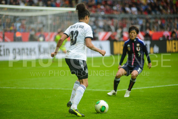 Freundschaftsspiel Deutschland - Japan in der Allianz Arena Muenchen; © Karsten Lauer