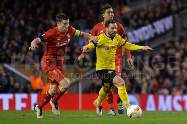 FC Liverpool - Borussia Dortmund 4:3, Europa League, Fotograf: Karsten Lauer / www.photolounge-lauer.de