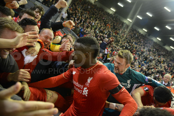 FC Liverpool - Borussia Dortmund 4:3, Europa League, Fotograf: Karsten Lauer / www.photolounge-lauer.de