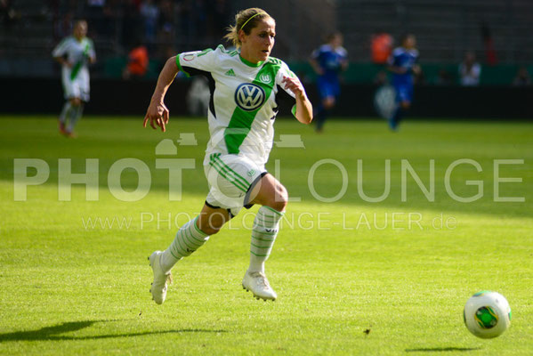 DFB Pokal Finale der Frauen 2013; VfL Wolfsburg gegen Turbine Potsdam, © Karsten Lauer 