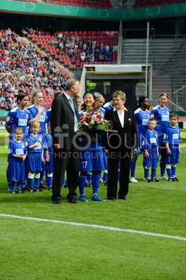 DFB Pokal Finale der Frauen 2013; VfL Wolfsburg gegen Turbine Potsdam, © Karsten Lauer 