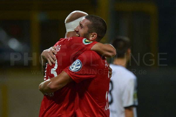 SV Elversberg - FC Augsburg 1:3 n.V. / DFB-Pokal / © Fotograf: Karsten Lauer