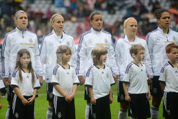 Freundschaftsspiel Deutschland - Japan in der Allianz Arena Muenchen; © Karsten Lauer