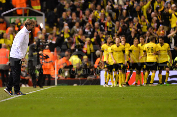 FC Liverpool - Borussia Dortmund 4:3, Europa League, Fotograf: Karsten Lauer / www.photolounge-lauer.de