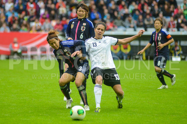 Freundschaftsspiel Deutschland - Japan in der Allianz Arena Muenchen; © Karsten Lauer