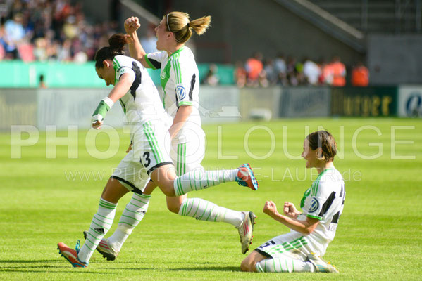 DFB Pokal Finale der Frauen 2013; VfL Wolfsburg gegen Turbine Potsdam, © Karsten Lauer 