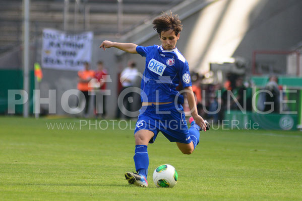 DFB Pokal Finale der Frauen 2013; VfL Wolfsburg gegen Turbine Potsdam, © Karsten Lauer 