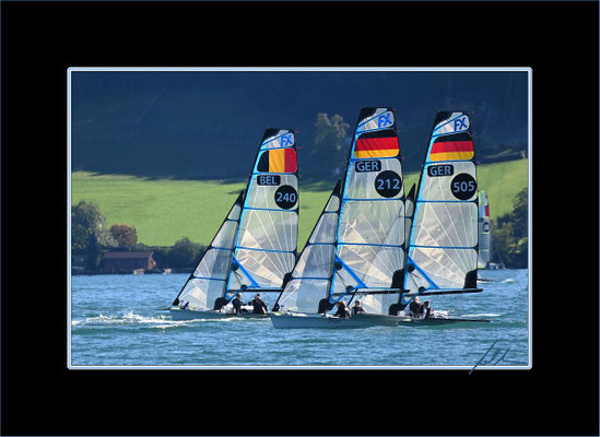Segelregatta am Attersee