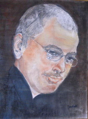 "M. Chodorkowski", Graphit-Pastell a. Papier,  40 x 30, Kat.-Nr. 15489